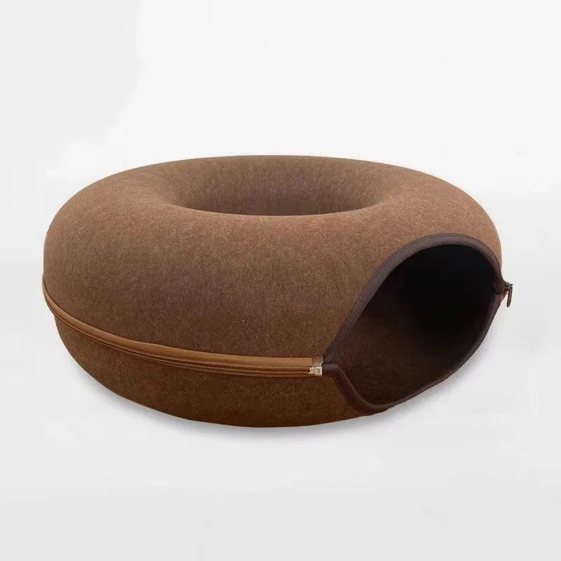 Cat Bed Tunnel for Indoor Play & Rest | Kin & Kibble