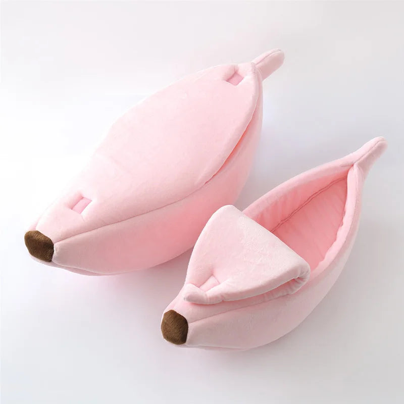 Banana Cat Bed for Cozy Indoor Rest | Kin & Kibble