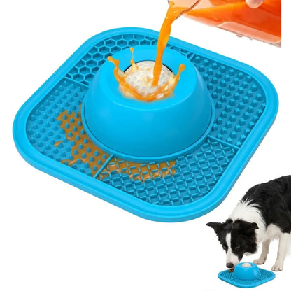 Slow Feeder Dog Bowl for Enrichment | Kin & Kibble