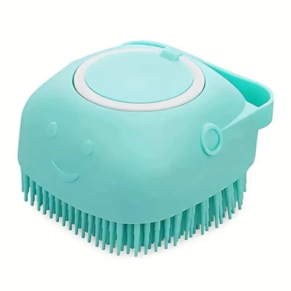 Pet Bath Brush for Easier Dog Bath Time | Kin & Kibble