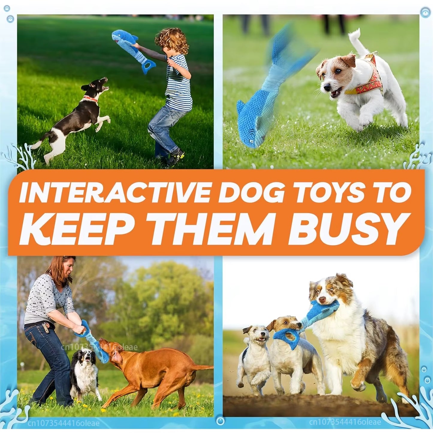 Squeaky Dog Toy for Chewers | Kin & Kibble