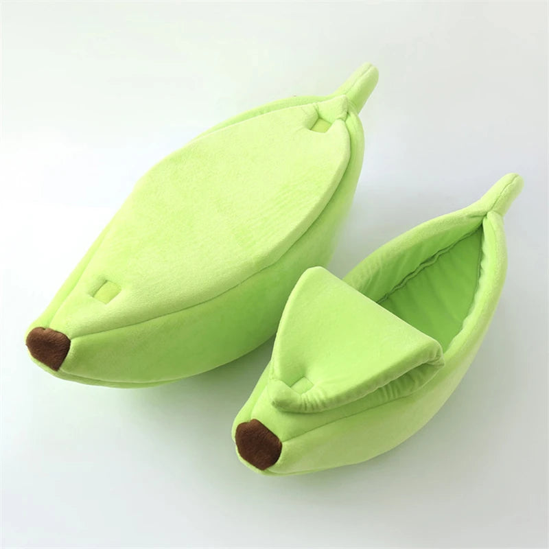 Banana Cat Bed for Cozy Indoor Rest | Kin & Kibble