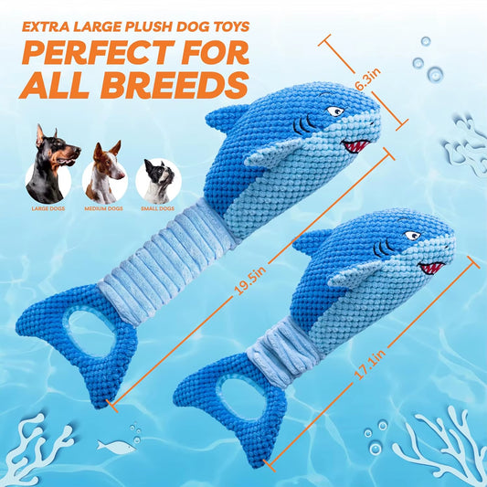 Squeaky Dog Toy for Chewers | Kin & Kibble