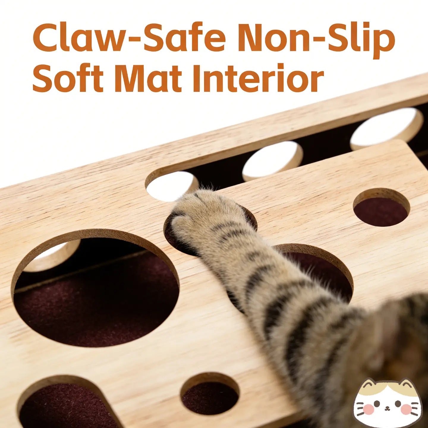 Transform Your Cat's Nail Care Routine with the Cat Nail File Scratch Enrichment Box - A Fun, Stress-Free Solution for Indoor Cats!