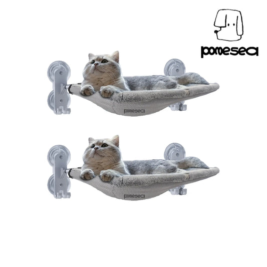 Cat Window Perch with Folding Hammock Bed