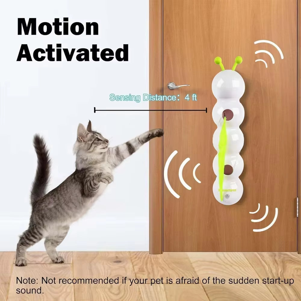 Caterpillar Interactive Cat Toy | Kin & Kibble