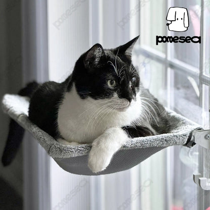 Cat Window Perch with Folding Hammock Bed