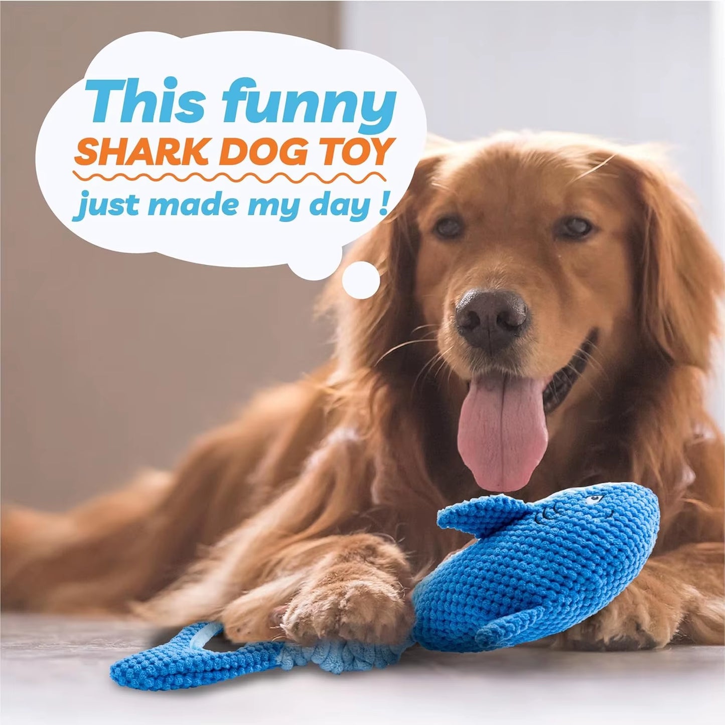 Squeaky Dog Toy for Chewers | Kin & Kibble