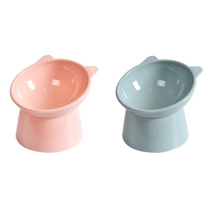 Elevated Cat Bowl for Easier Feeding | Kin & Kibble