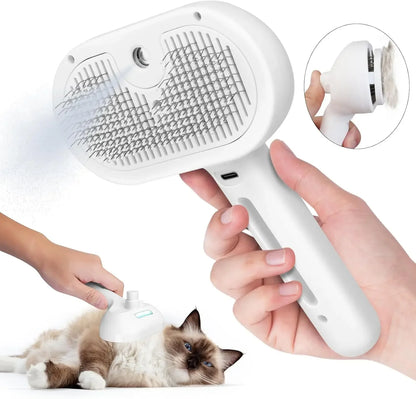 Pet Spray Grooming Brush for Dogs & Cats | Kin & Kibble