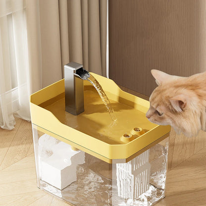 PurrFlow Automatic Cat Water Fountain with Filter