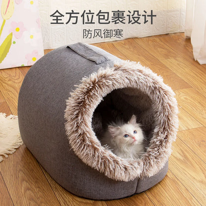Self-Warming Pet Bed for Cats | Kin & Kibble