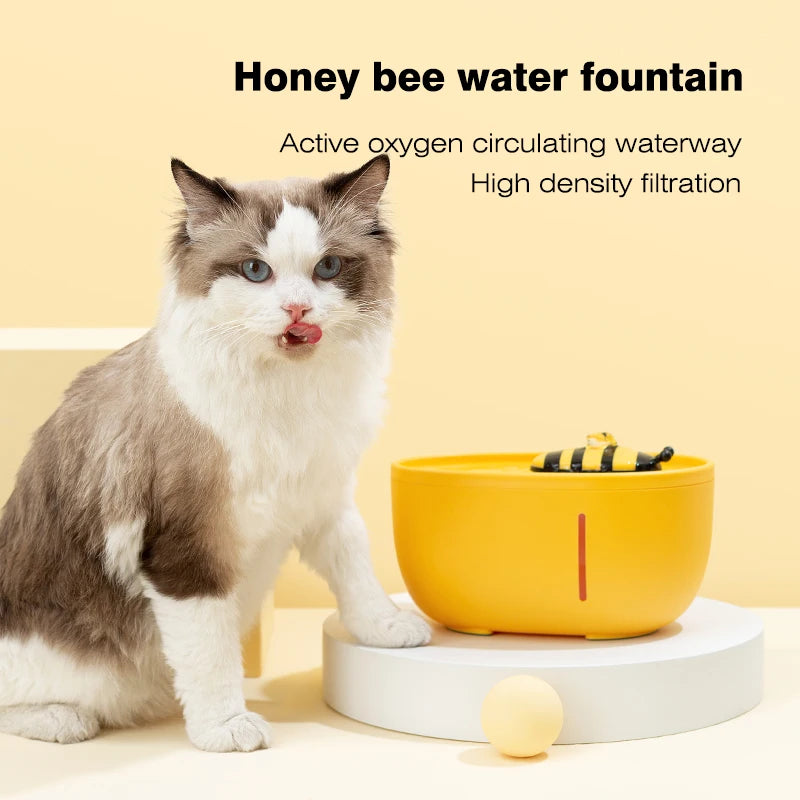 Cat Water Fountain for Dogs & Cats | Kin & Kibble