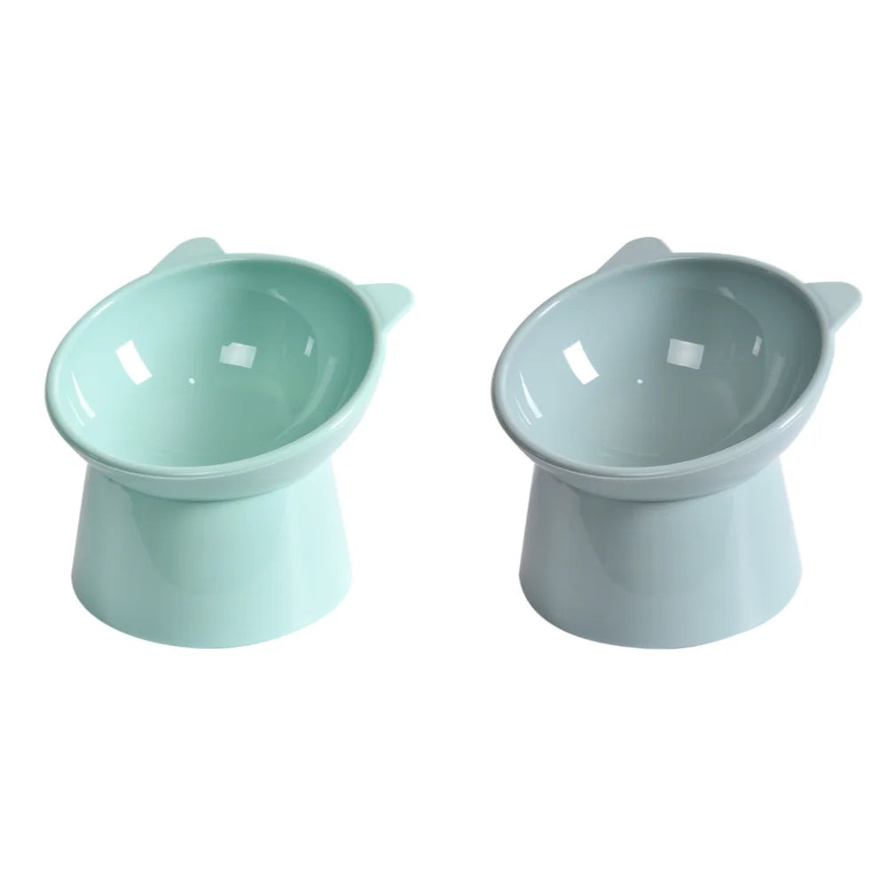 Elevated Cat Bowl for Easier Feeding | Kin & Kibble