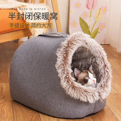Self-Warming Pet Bed for Cats | Kin & Kibble