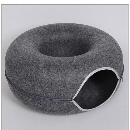 Cat Bed Tunnel for Indoor Play & Rest | Kin & Kibble