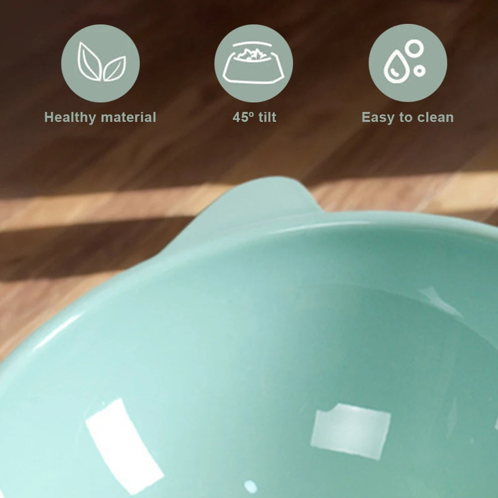 Elevated Cat Bowl for Easier Feeding | Kin & Kibble