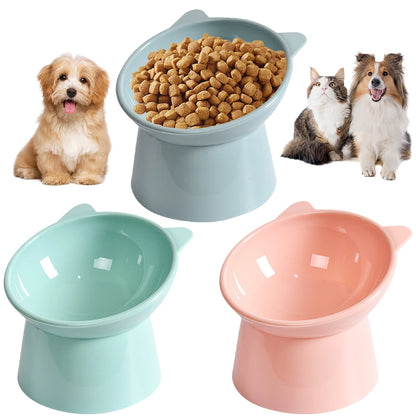 Elevated Cat Bowl for Easier Feeding | Kin & Kibble