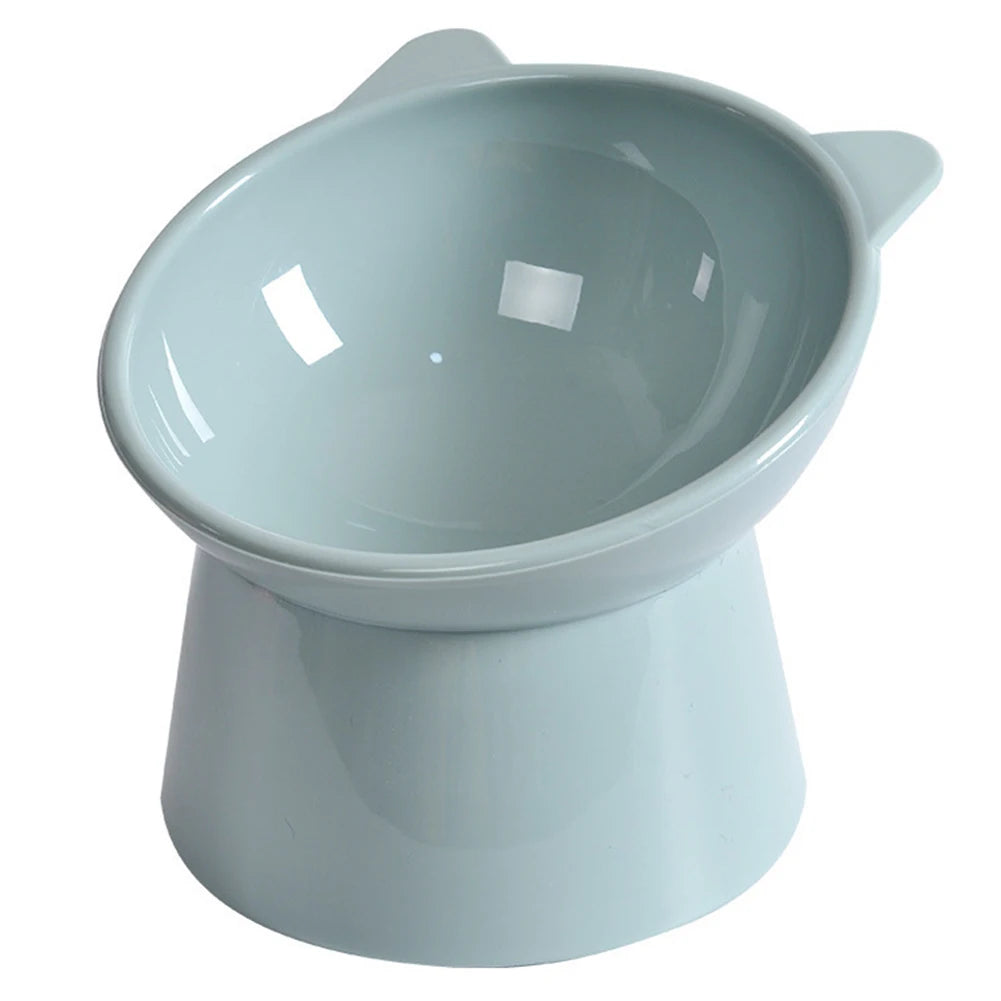 Elevated Cat Bowl for Easier Feeding | Kin & Kibble