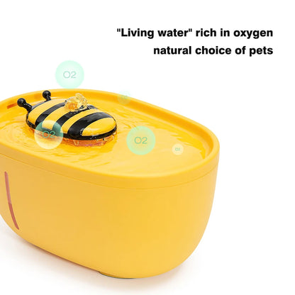Cat Water Fountain for Dogs & Cats | Kin & Kibble