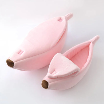 Banana Cat Bed for Cozy Indoor Rest | Kin & Kibble
