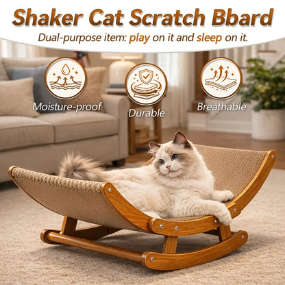 Cat Scratcher Bed for Indoor Cats | Kin & Kibble