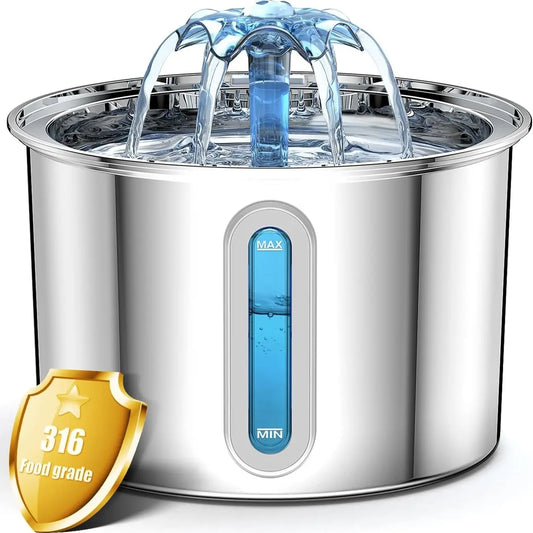 Cat Water Fountain for Fresh Daily Hydration | Kin & Kibble