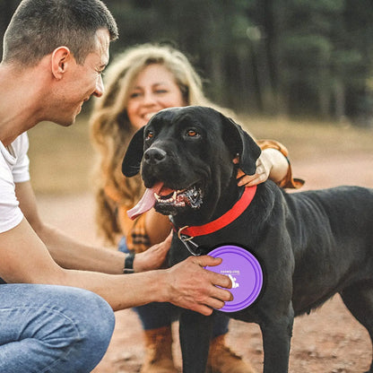 2-Pack Collapsible Dog Bowls for Travel & Walks