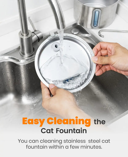 Cat Water Fountain for Fresh Daily Hydration | Kin & Kibble
