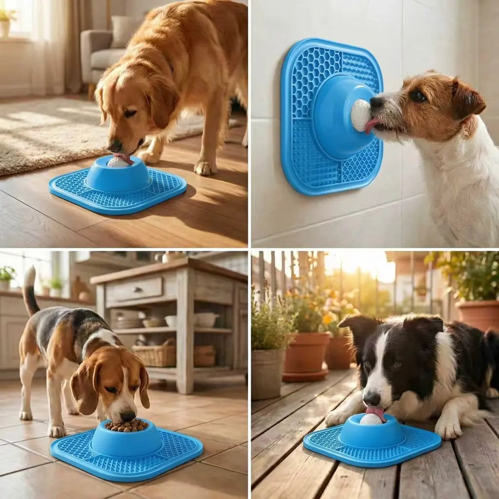 Slow Feeder Dog Bowl for Enrichment | Kin & Kibble
