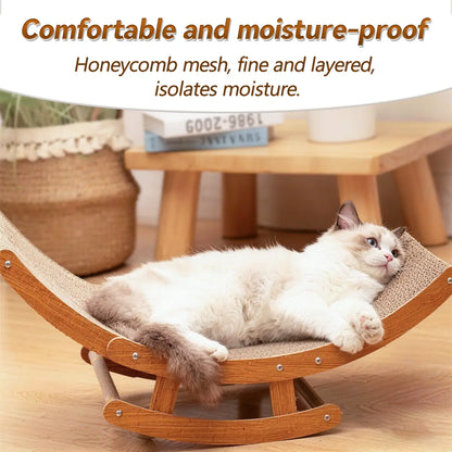Cat Scratcher Bed for Indoor Cats | Kin & Kibble